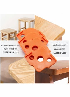 Y&D Radius Jig Router Templates, Corner Routing ABS+CNC high Hardness Processing Glue, Rounded Corners Bit, 4 Sizes  - Image 4