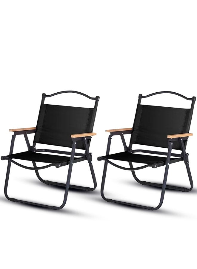 كادي ون كرسي رحلات وتخييم محمول قابل للطي مناسبة للتخييم و المشي لمسافات طويلة عدد (2) - Image 1