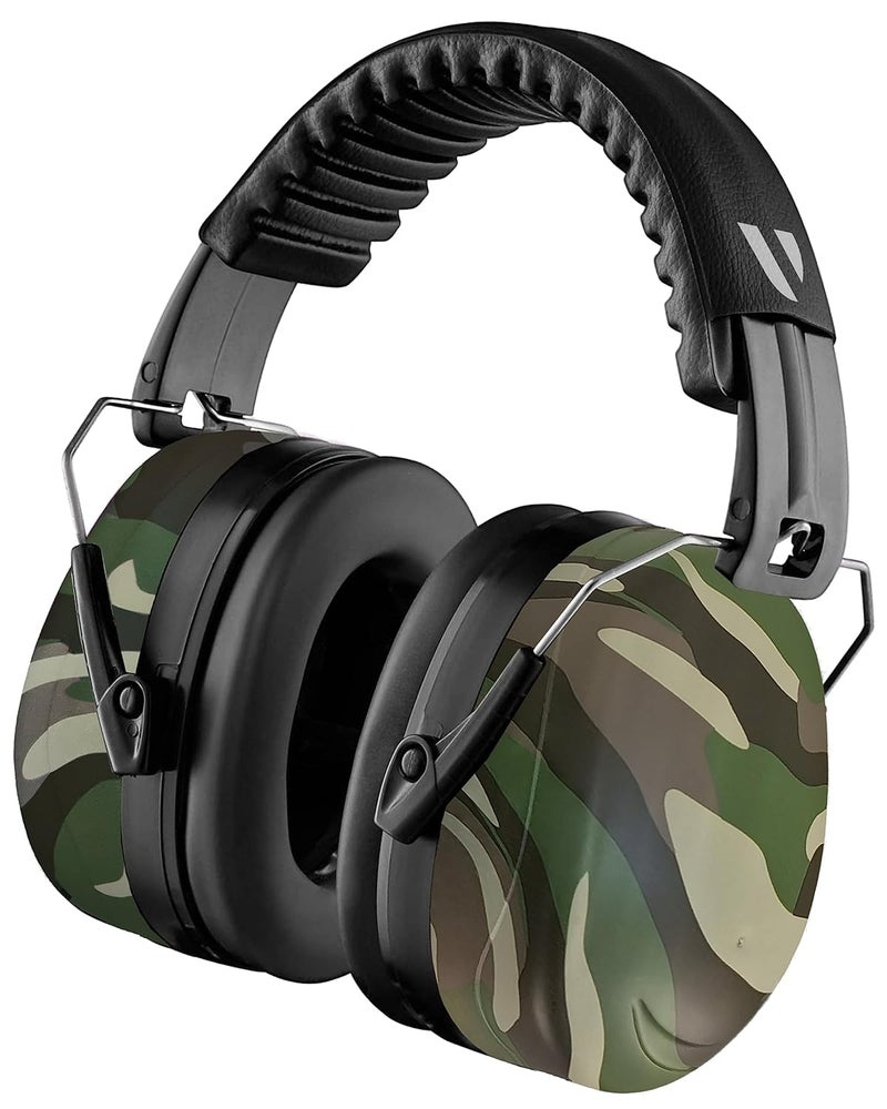 Vanderfields Hearing Protection Ear Muffs for Noise Reduction, 33dB Certified, Noise Cancelling Safety Ear Protection for Shooting, Adult Headphones for Lawn Mowing, DIY, Construction, Woodworking - Image 1