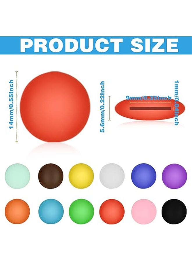 HY 12-Pair Eyeglass Ear Grips - Non-Slip, Silicone Ear Cushions for Eyeglasses, Reading Glasses, Sunglasses (12 Colors) - Image 4