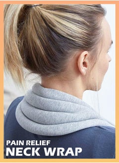 Microwave Heating Pad for Neck and Shoulders Heated Neck Wrap Microwave Freezer Warmer for a Relaxing Heat or Cooling Relief Relaxation for Body & Neck
