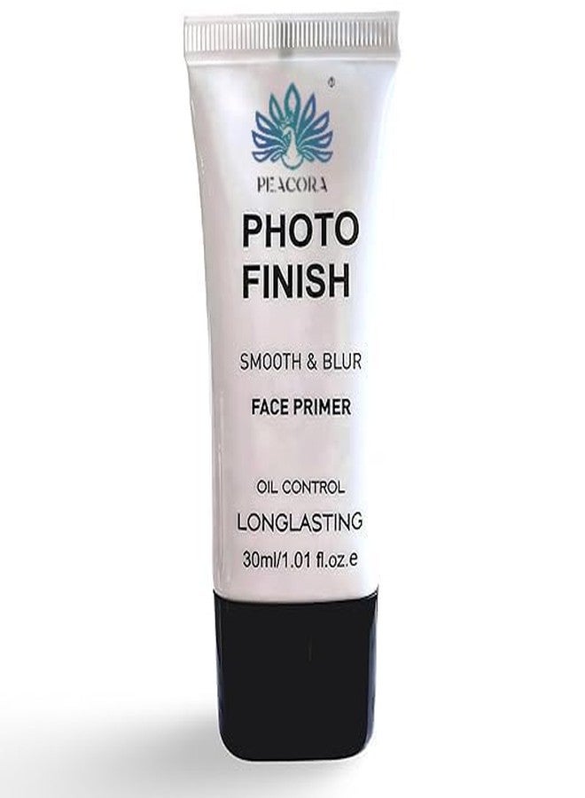 PEACORA Professional Makeup Primer 30 ml, Transparent Makeup Base Primer for Shine and Oil Control, Provides Radiant & Smooth Finish (Transparent) - Image 1