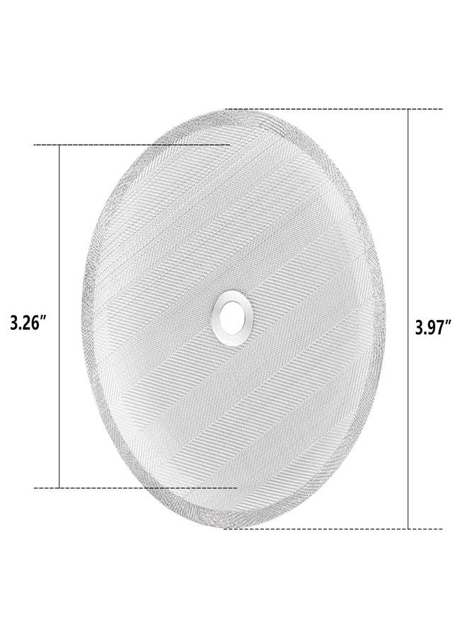 LoveBB 12 Pcs French Press Filter, 4 Inch Stainless Steel French Press Screen Replacement for 1000 Ml, 34 Oz, 8 Cup French Press Coffee Makers - Image 2