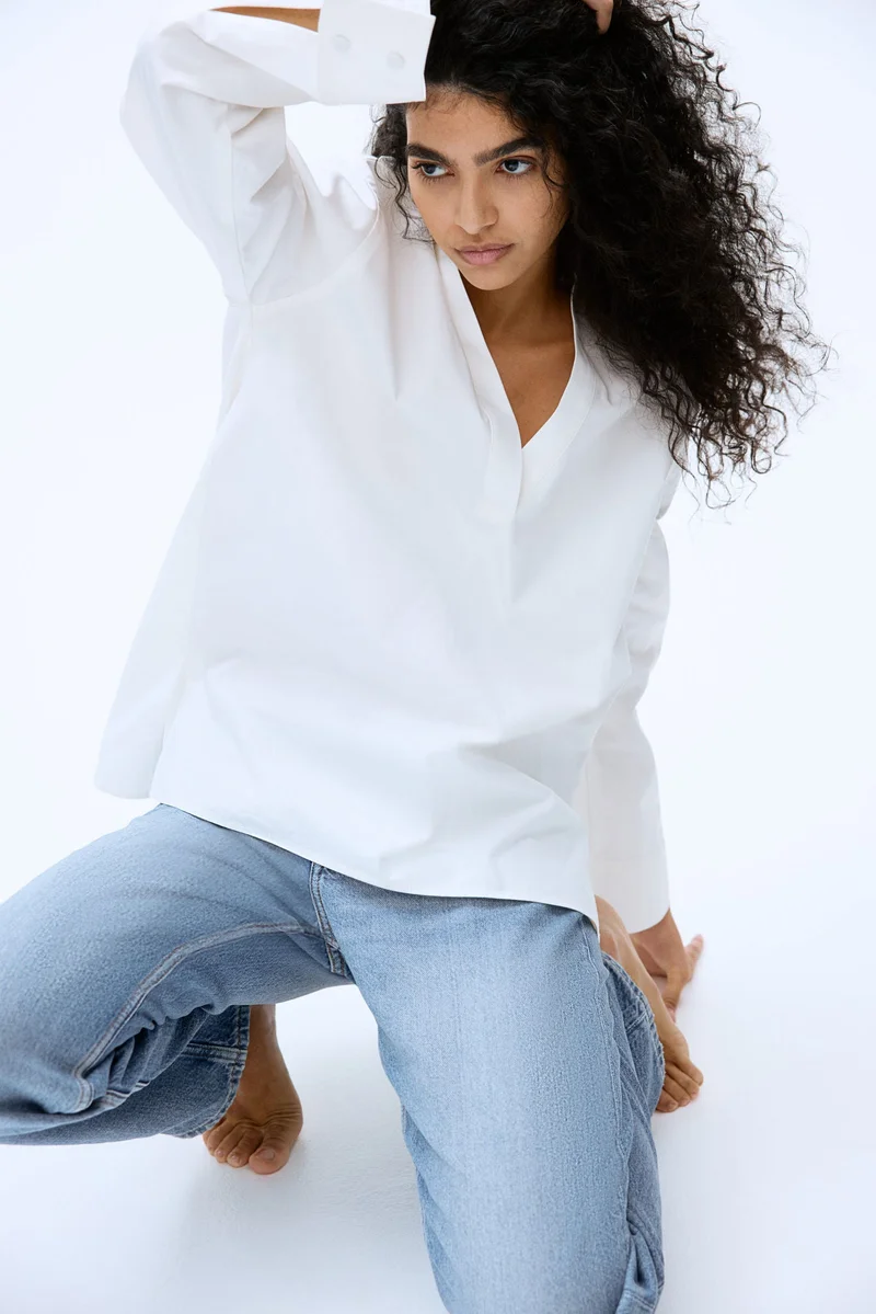 H&M Straight High Jeans