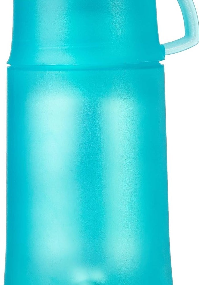 Helios 250ml Vacuum Flask - Turquoise - Image 1