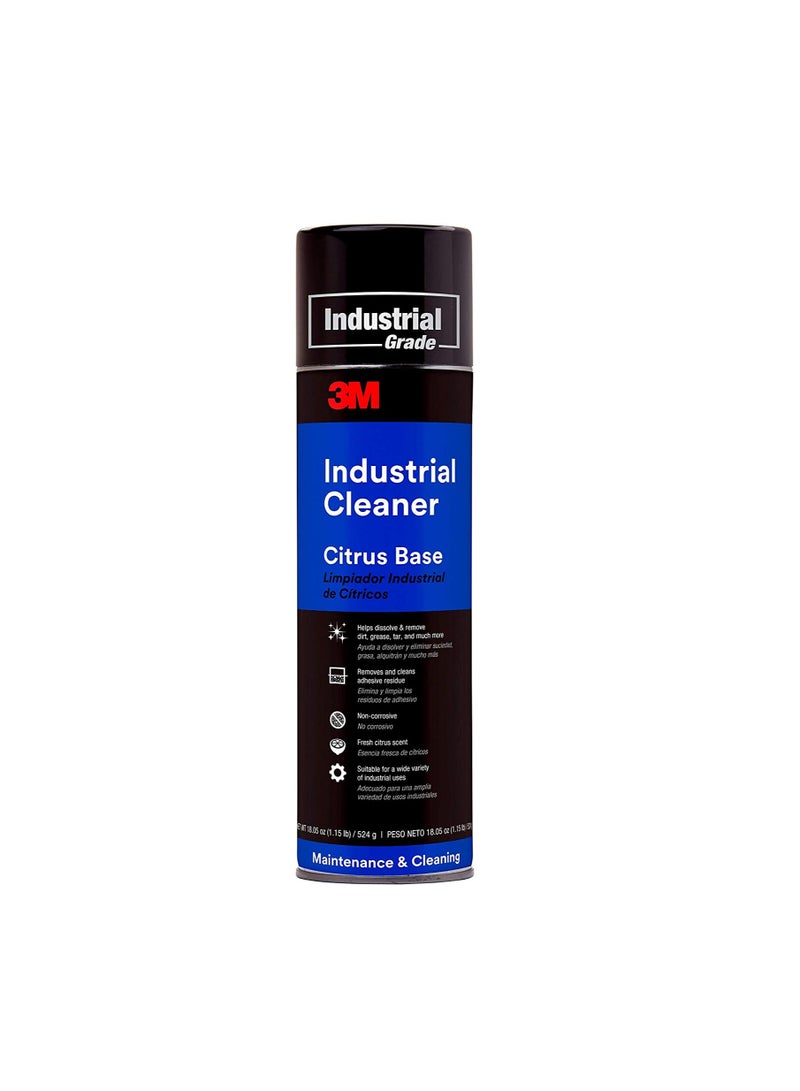 3M Industrial Grade Citrus Base Cleaner 524g Cleans and Removes Adhesive Are Ideal for Helping Dissolve and Remove Dirt, Grease, Tar, and Many Non-curing Type Adhesives - Image 2