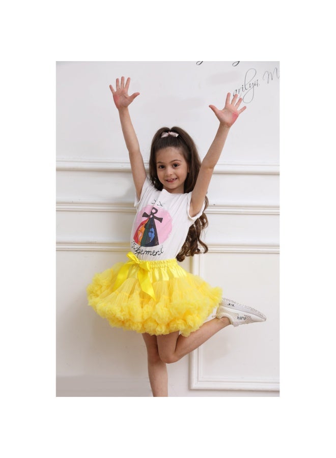 رايز تنورة باليه للبنات، تنورة قصيرة مميزة، فستان أميرة من قماش ناعم ورقيق، مثالية لحفلات عيد الميلاد ودروس الرقص. - Image 2