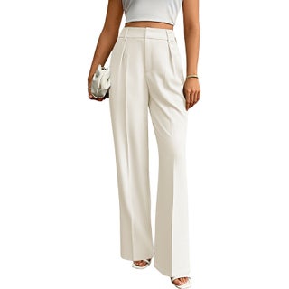 Europe and the United States cross-border high waist suit pants Amazon new womens casual loose straight business commuter wide leg pants women White - pzsku/Z3620956CDB96C1B7F13FZ/45/1757361060/86c9e9fe-34d8-48c3-886c-6c3b2d29d8d8