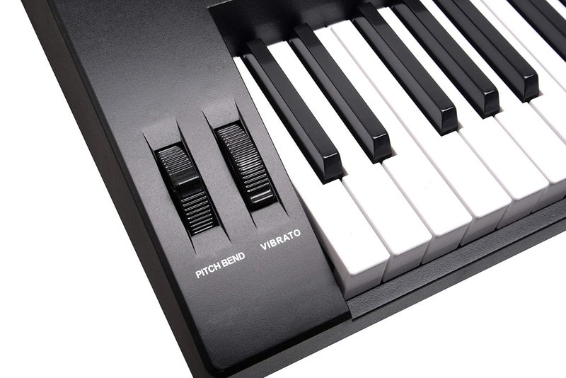 Juarez Opus Jrk681 61-Key Portable Electronic Simulation Piano Keyboard With Touch Function|Lcd Digital Display|Adapter|Key Note Stickers|Music Sheet Stand|128 Rhythms|200 Timbres|10 Demos-88 - Image 3
