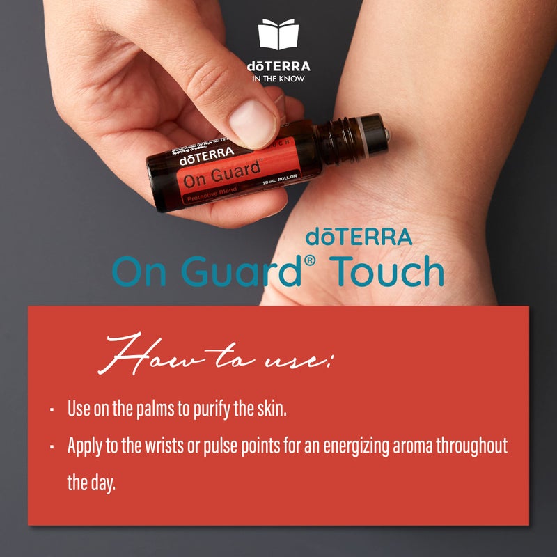 doTERRA - On Guard Touch Essential Oil Protective Blend - 10 mL Roll On - Image 2