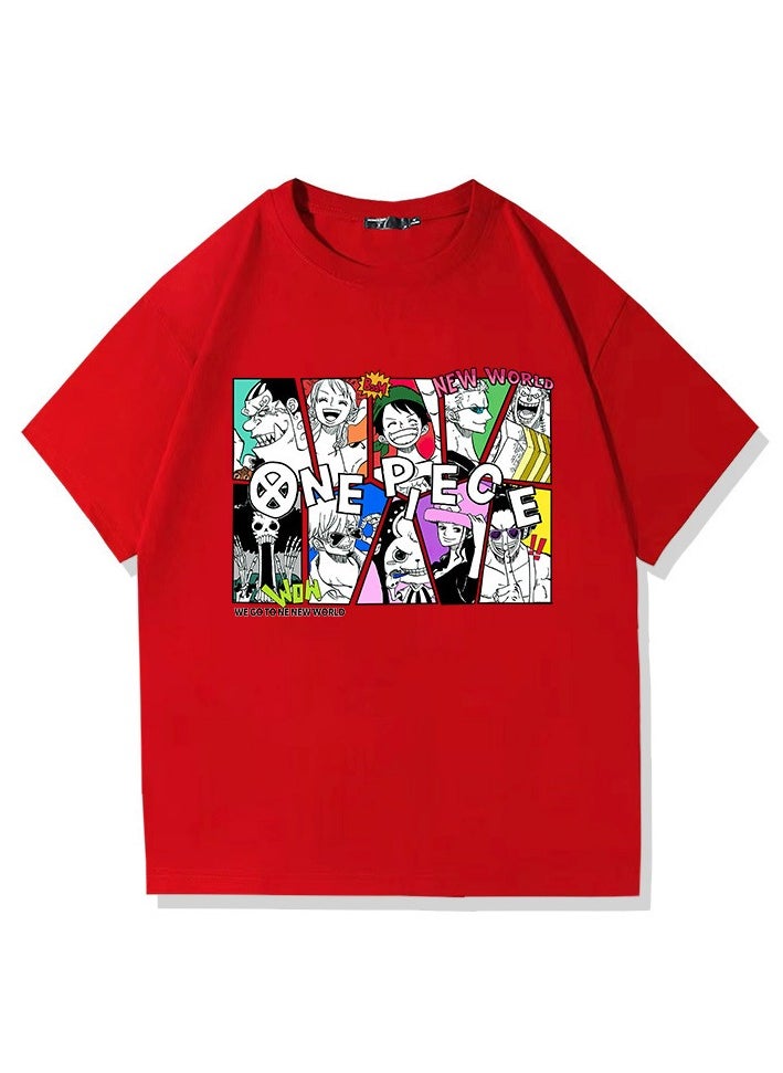 KUYING Summer One Piece Casual Loose Short Sleeved Shirt  - Image 1