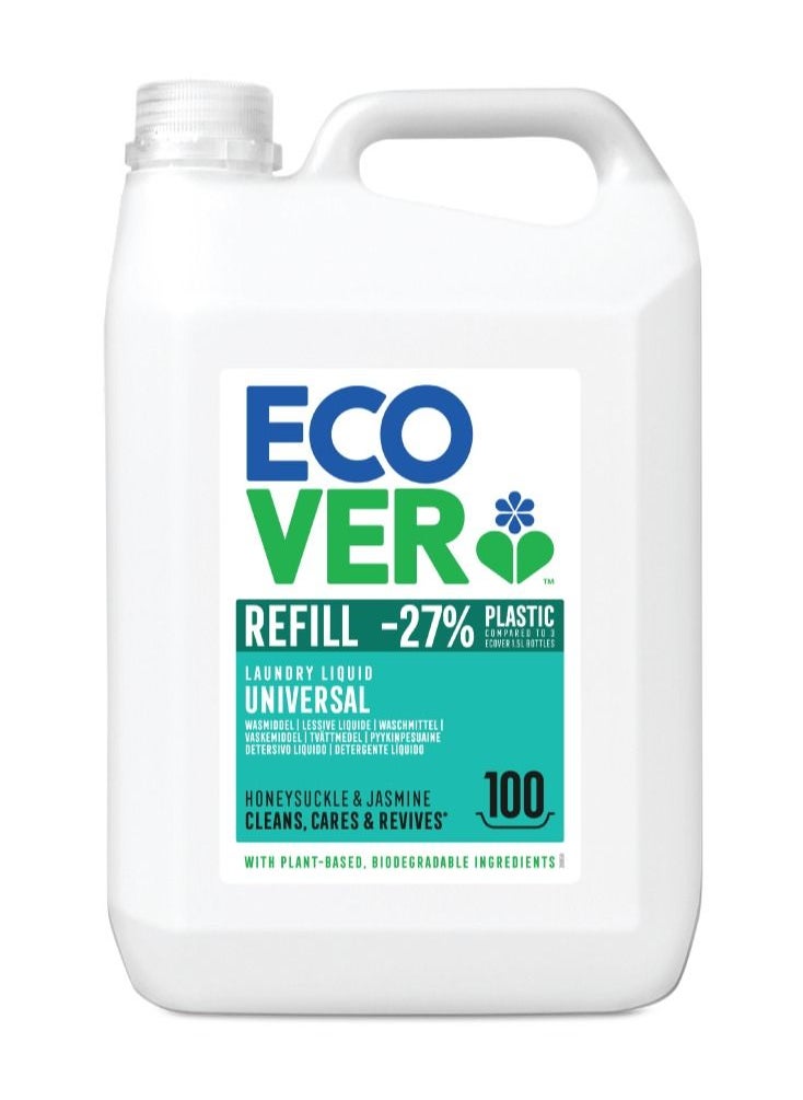 ecover - Laundry Liquid Refill Honeysuckle and Jasmine 5 Liter - Image 1