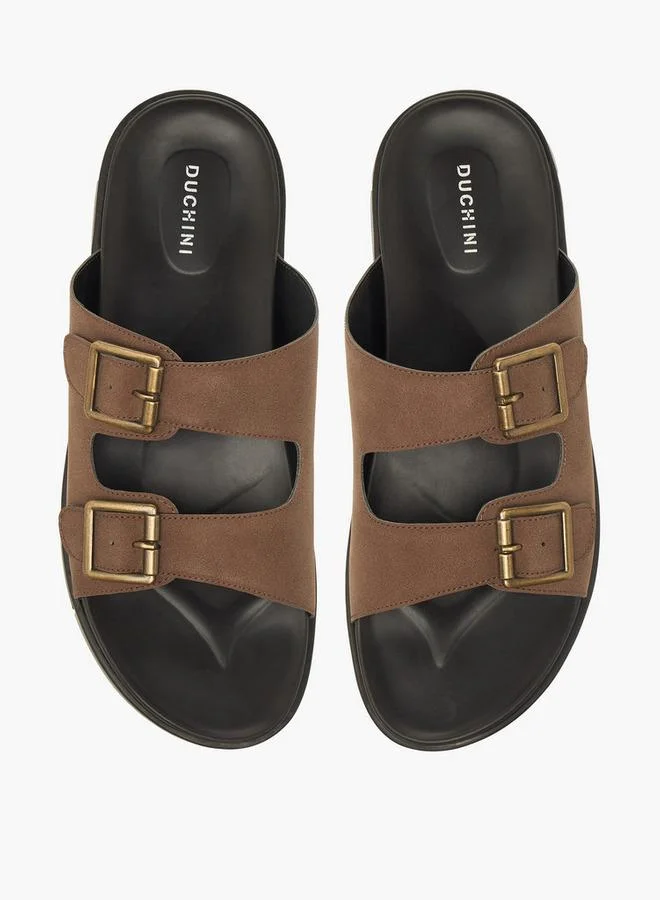 DUCHINI Men Slip-On Comfort Sandals