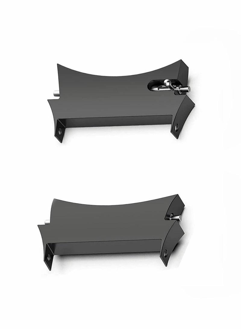 Watch Connection, Metal Connector, Watch Lugs, Replacement Stainless Steel Connection Adapter, Connect Watch Strap, for Samsung Galaxy Watch 4, for Galaxy Watch 4 40mm 44mm Classic 42mm 46mm, 3 pair - Image 1