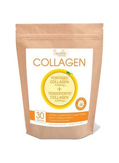 Sparkle Joint Boost (Orange) [30Serves] Fortigel & Tendoforte Paleo Protein Super Collagen Powder & Time Delayed Nonacidic Vitamin C Supplement Drink Restore Mobility Keto Protein Powder Nutrition
