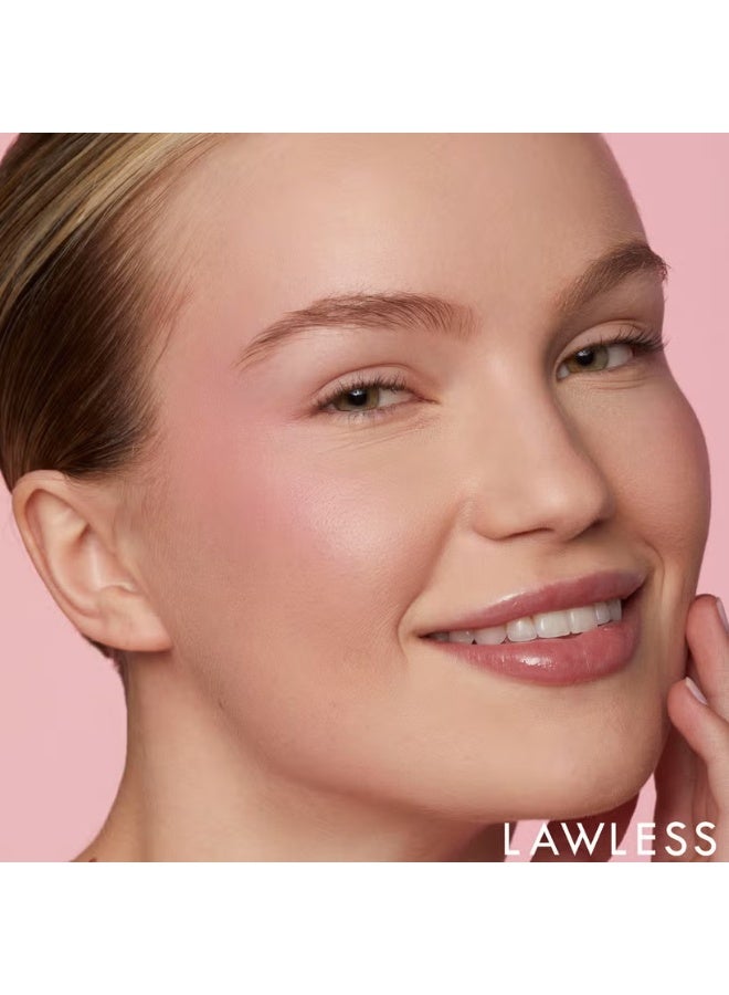 LAWLESS BEAUTY Make Me Blush Talc-Free Velvet Blush - Daisy Pink - 5g - Image 3