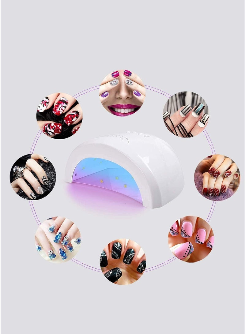 آنسيلف جهاز مجفف الأظافر الاحترافي بالأشعة UV/LED للجل والطلاء العادي - Image 4