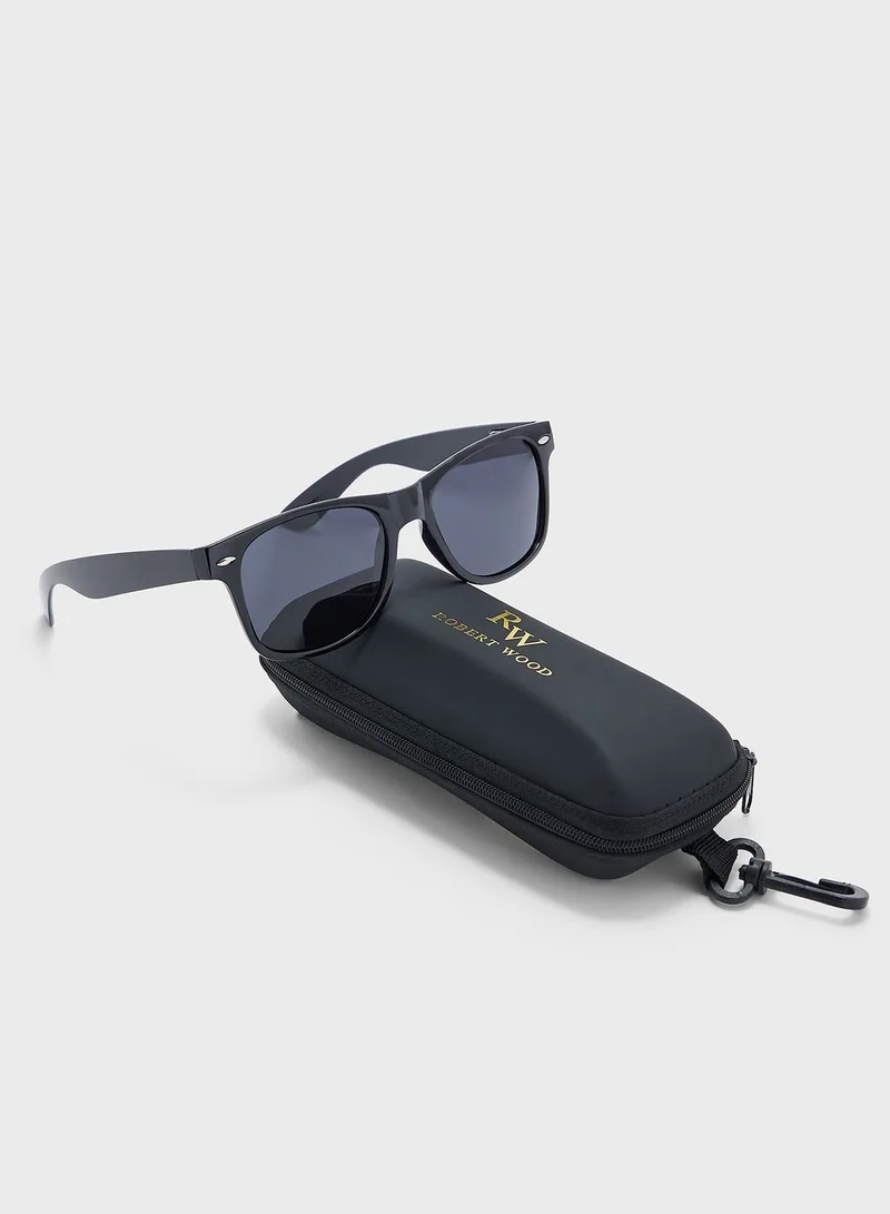 Robert Wood Polarized Wayfarer Sunglasses