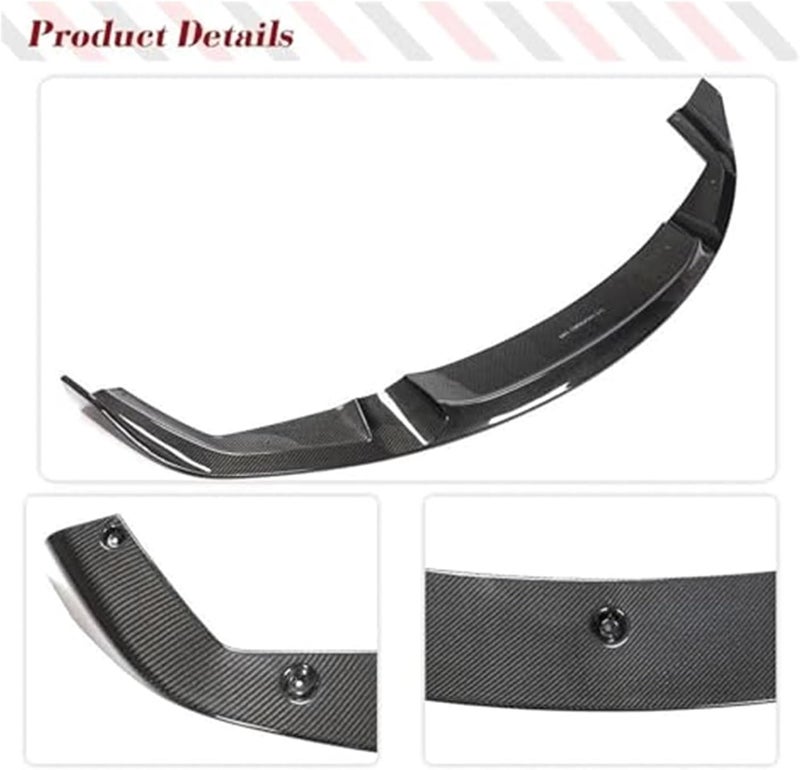 Wivplex Car Front Bumper Lip Spoiler for BMW 2 Series F87 M2 - Image 3