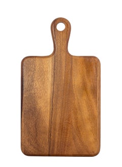 BILLI Wooden Chopping Board with Handle, 40 X 23 X2Cm  - Image 1