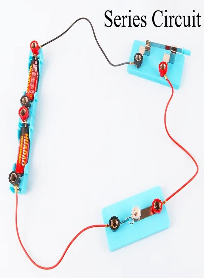 aoauto Circuit Learning Kit for Children, STEM Physical Sciences, Electronics Laboratory for Children, Experimental Learning Tools, Serial Circuit and Parallel Circuit Learning - Image 4