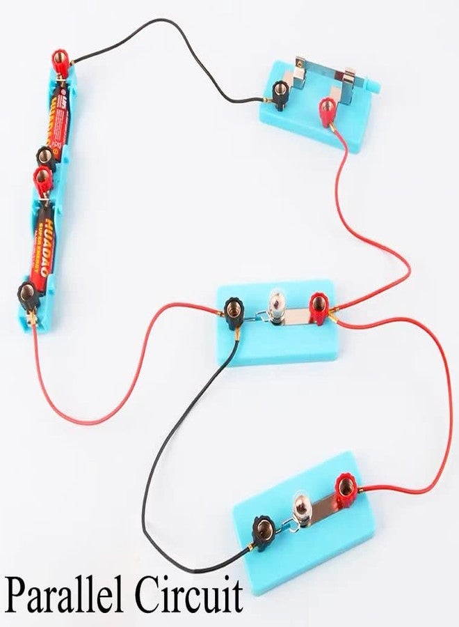 aoauto Circuit Learning Kit for Children, STEM Physical Sciences, Electronics Laboratory for Children, Experimental Learning Tools, Serial Circuit and Parallel Circuit Learning - Image 5