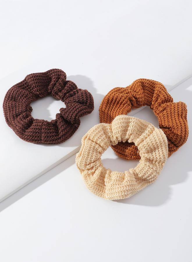 Take Two Set of 3 - Knitted Hair Ties - Image 2