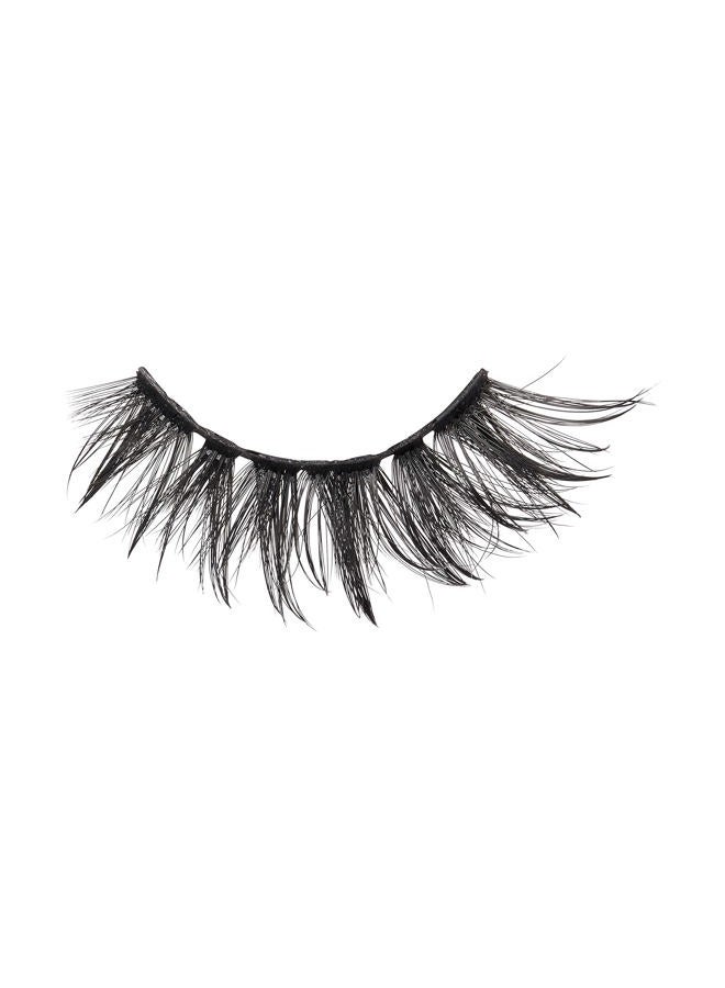 KISS Halloween Lash Drip False Eyelashes, Spiky X Boosted Volume, Unique Wet Look Hydrated Effect, Multi-Length Rewearable Fake Eyelashes, Wispy Crisscross Lash Pattern, Style ‘Drop', 1 Pair, Packagin - Image 3
