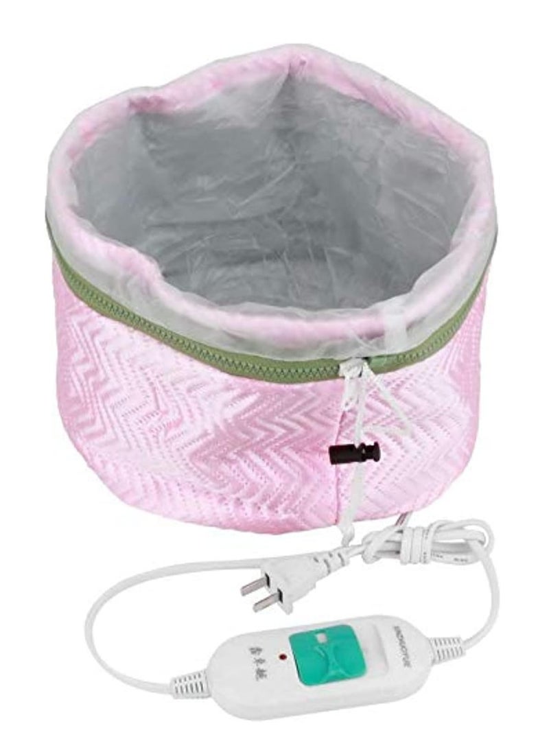 Scrolls Hair Care Thermal Head Spa Cap Treatment with Beauty Steamer Nourishing Heating Cap, Spa Cap For Hair, Spa Cap Steamer,Hair Thermal Treatment Nourishing Hat For Women at home  - Image 4