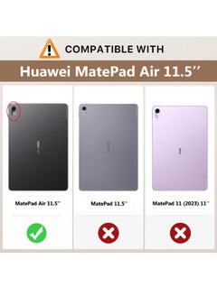 Glass 1-Pack Huawei Matepad Air Screen Protector, Ultra HD Tempered Glass Screen Protector for Matepad Air 11.5inch 2023, 9H Hardness, Scratch Resistant Anti-Fingerprint Crystal Clear (Boxed, 1 Pack)  - Image 2