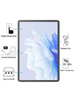 Glass 1-Pack Huawei Matepad Air Screen Protector, Ultra HD Tempered Glass Screen Protector for Matepad Air 11.5inch 2023, 9H Hardness, Scratch Resistant Anti-Fingerprint Crystal Clear (Boxed, 1 Pack)  - Image 4