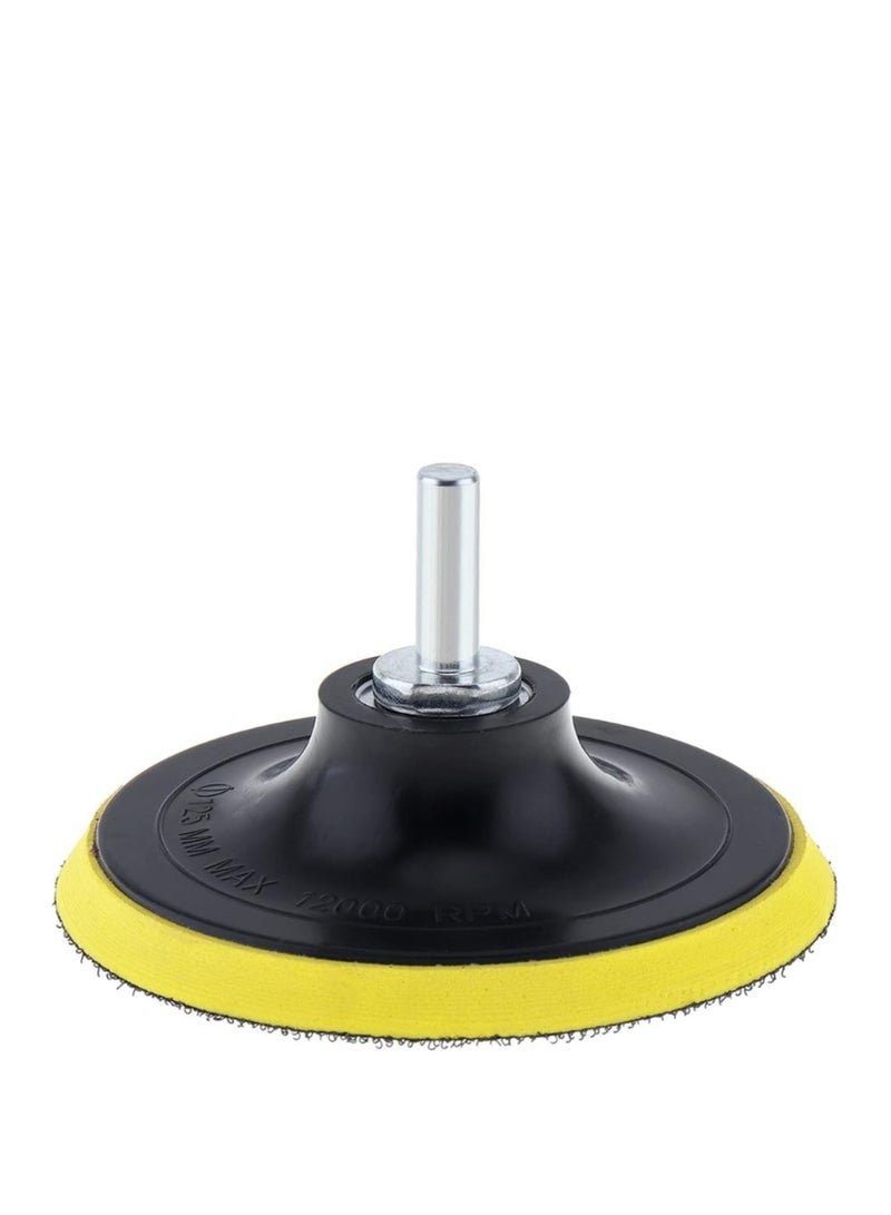 Yakumuz 2Pcs 5 Inch Hook and Loop Backing Pad Sanding Holder Polishing Backer Plate with M14 Thread to 8mm Yakumuz Adapter for Orbital Sander Buffer Polisher - Image 3