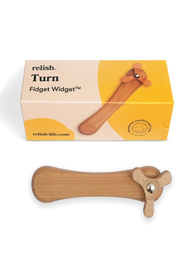 Relish - Adult Fidget Toys, Turn Fidget Widget Wooden Toy – Alzheimer's & Dementia Sensory Products, Activities for Elderly/Seniors - Image 1