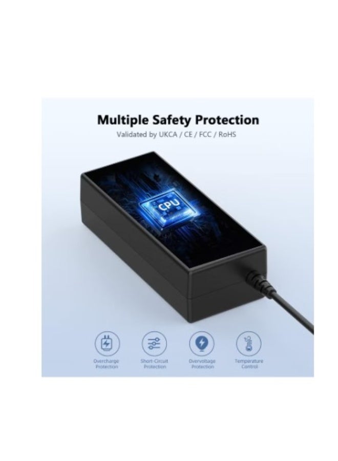 Terabyte 75W 19V 3.95A AC Adapter Charger for Toshiba Satellite L300 L305 L305D L350 L355 L505D L505 L555 L655 L745 L755 L855 L55 C55T L505-S6959 L555-S7008 PA-1750-04 PA3468E-1AC3 Laptop Power Cord - Image 5