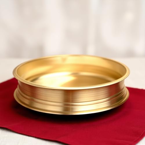 PUYANGAM Bronze Payasam Uurli, Otturuli, Cooking Varpu, Cooking Urli, Festival, Decorative, Cooking Kerala Style (20 cm) - Image 1