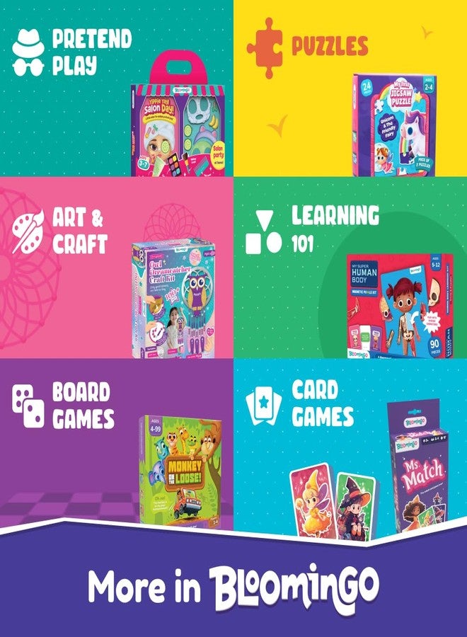 Bloomingo ABC with Animals : Fun Alphabet Matching Puzzle with 26+ Pieces & Activity Sheet | Early Literacy Educational Toy for Kids Ages 3+ | Develops Letter Recognition & Phonics Skills - Image 4