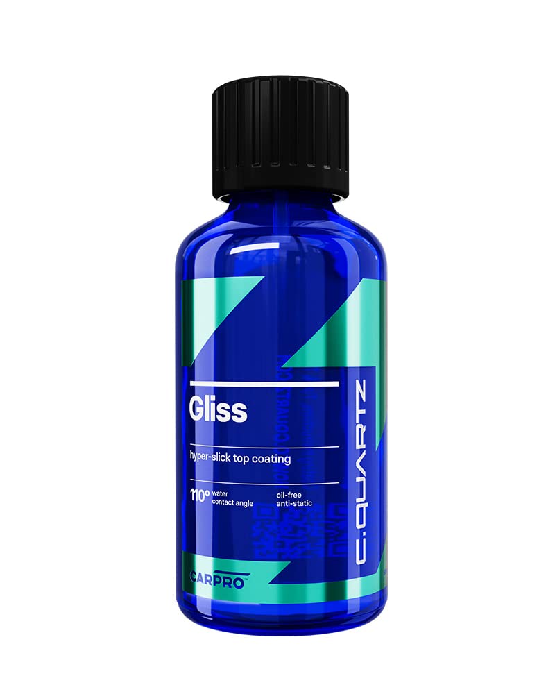 CARPRO Gliss Original - 50ml Kit - Ceramic Coating for Cars - Hyper Smooth Hydrophobic Nano Top-Coat with Microfiber Applicators - Image 3
