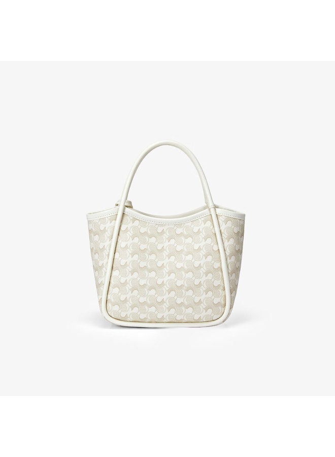 Nucelle Celebrity-inspired Wave Pattern Basket Bag For Women, Bucket Bag, Commuter Handheld Shoulder Crossbody Bag, Qixi Gift - Image 5
