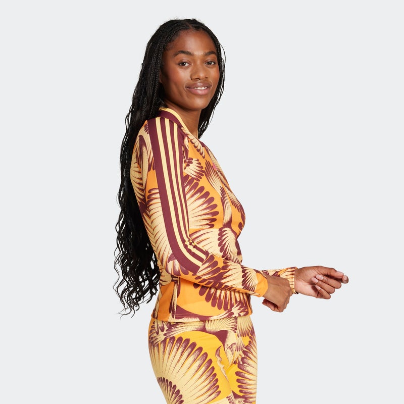 adidas قميص نسائي طويل الأكمام من مزرعة إكس - Image 5