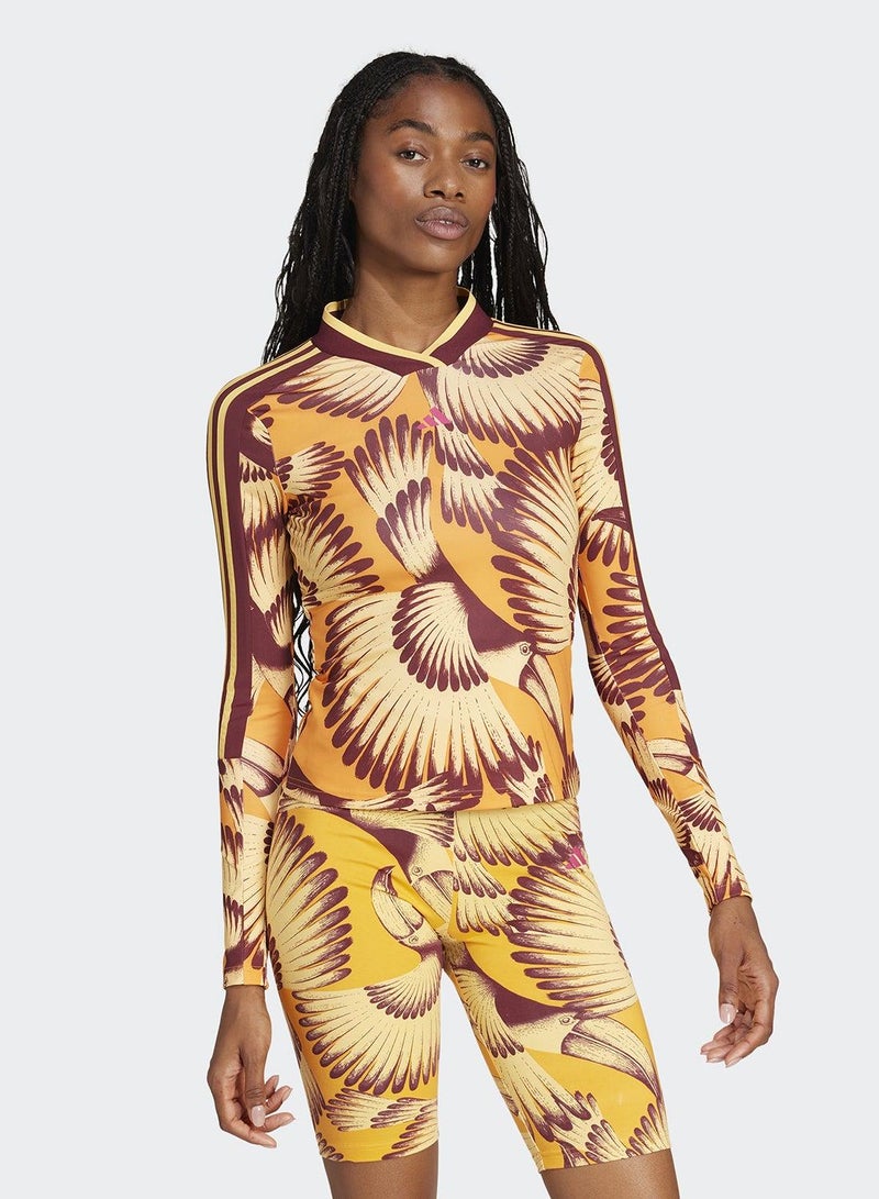 اديداس جيرسي adidas x FARM Long Sleeve - Image 1