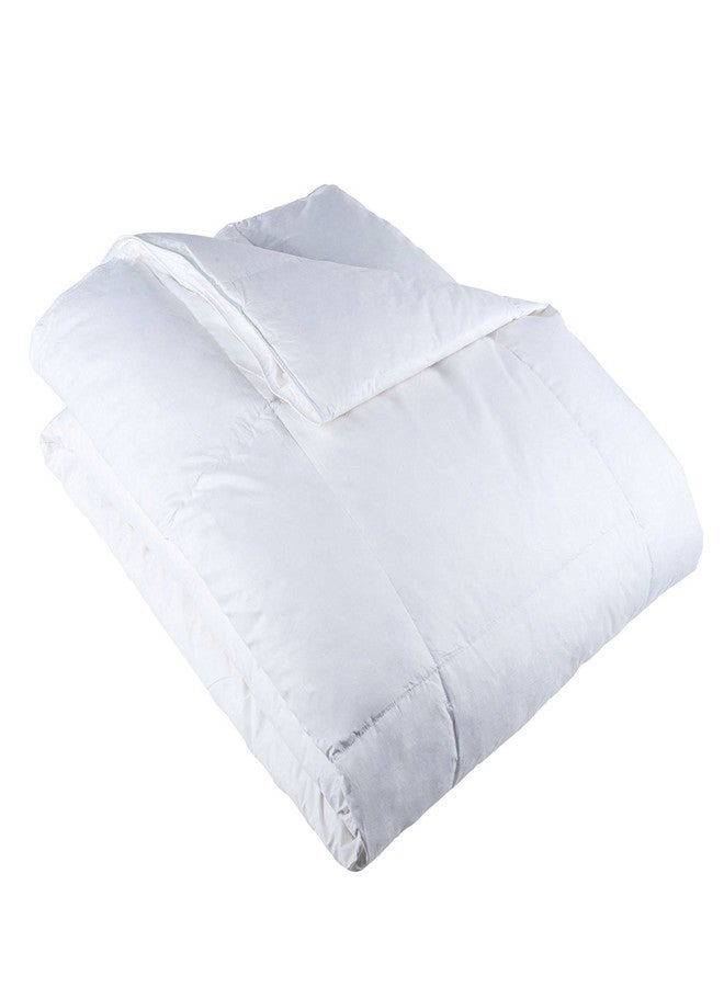 Lavish Home Alternative Comforter, Twin, White - Image 1