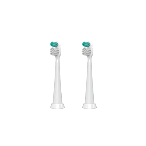 TAO Clean Sonic Electric Toothbrush Replacement Heads (2-Pack) – Orthodontic Head – Replacement Heads for the TAO Clean Electric Toothbrush and Docking Station - Image 1