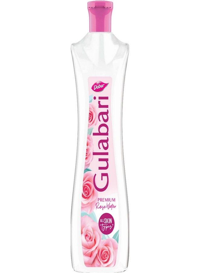 Dabur Dabur Gulabari Premium Rose Water with No Paraben for Cleansing and Toning, 400 ml  - Image 1