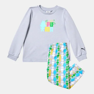 PUMA Kids' x Trolls Minicat Sweatshirt and Sweatpants Set