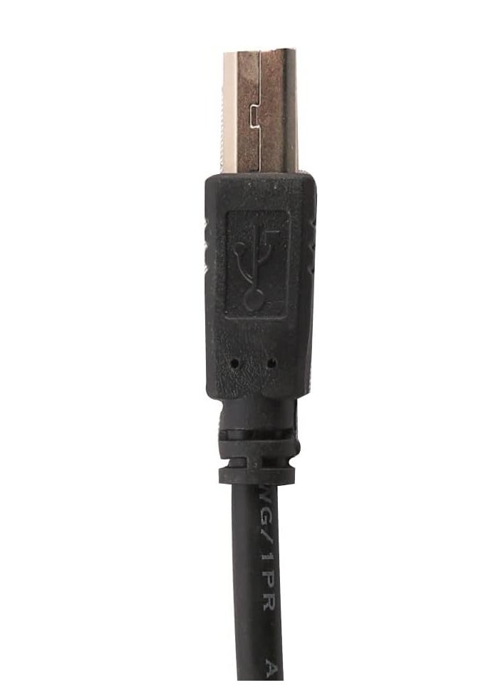 Generic USB 2.0 High Speed Cable Printer 5M (Black)  - Image 3