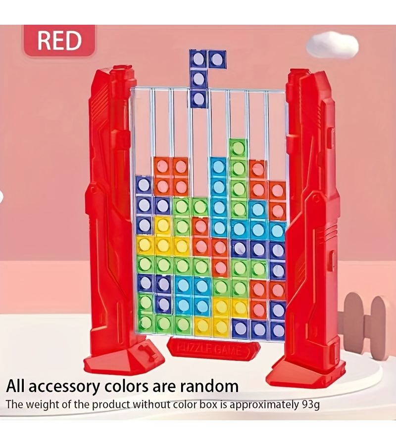 Blue 3D Logic Board Game For Kids Brainstorming Training Summer Vacation Toy - Image 5