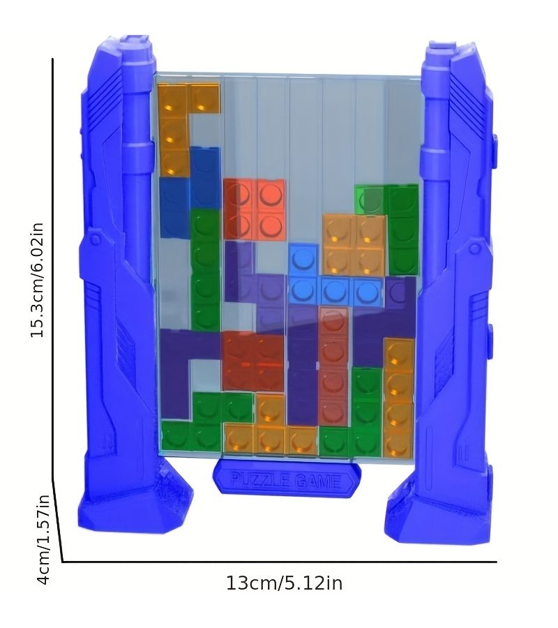 Blue 3D Logic Board Game For Kids Brainstorming Training Summer Vacation Toy - Image 2