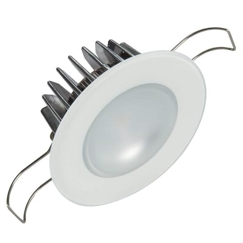 Lumitec 113198 Mirage LED Exterior or Interior Down Light, Flush Mount, Glass Bezel, White Dimming, Red Non-Dimming, Blue Non-Dimming - Image 3