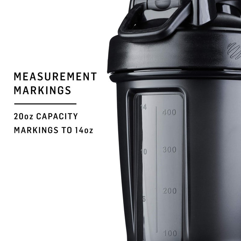 BlenderBottle Classic V2 Shaker Bottle Perfect for Protein Shakes and Pre Workout, 20-Ounce, Ocean Blue - Image 2
