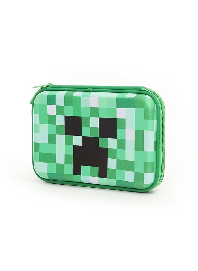 ماين كرافت الزاحف تحت عنوان هارد شل مقلمة واسعة الداخلية حماية دائمة وتصميم لافتة للنظر للاعبين والطلاب - Image 1